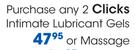 Clicks Intimate Lubricant Gels-2's