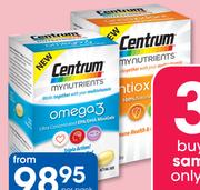 Centrum My Nutrients Omega 3 60's Softgels
