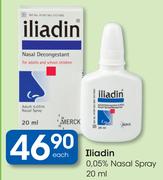 Iliadin 0.05% Nasal Spray-20ml