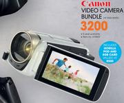 Canon Video Camera Bundle HF R506 WHITE