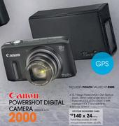 Canon Powershot Digital Camera SX260 BLACK
