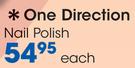 One Direction Nail Polish-Each