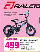 Raleigh 12" Starz/Rep BMX