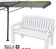 Gazebo With Awning 335x335Cm