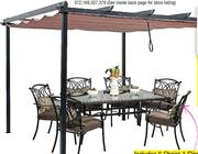 Out & About Gazebo With Moving Awning