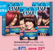 Schwarzkopf Live Color XXL Permanent Vibrant Hair Colour-Each