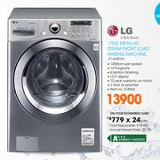 LG 17kg Metallic Steam Front Load Washing Machine F14A8FD5