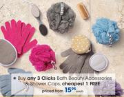 Clicks Bath Beauty Accessories & Shower Caps-Each