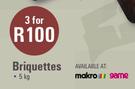 Camp Master Briquettes-3x5kg