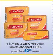 Cal-C-Vita Adult Tablet-Per Pack