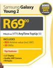 Samsung Galaxy Young 2-On MTN AnyTime TopUp 50