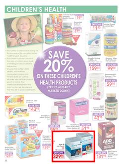 Dis-Chem : Healthy Living (18 Sep - 11 Oct 2015), page 22