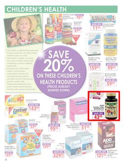 Dis-Chem : Healthy Living (18 Sep - 11 Oct 2015), page 22
