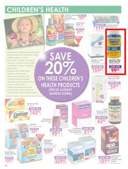 Dis-Chem : Healthy Living (18 Sep - 11 Oct 2015), page 22
