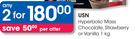 USN Hyperbolic Mass Chocolate, Strawberry Or Vanilla-2 x 1KG
