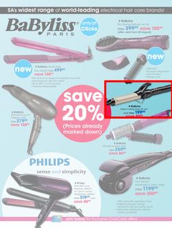 Clicks : Beauty Fair (18 Aug - 20 Sep 2014), page 22