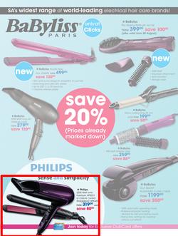 Clicks : Beauty Fair (18 Aug - 20 Sep 2014), page 22