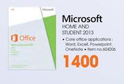 Microsoft Home And Student 2013