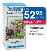 Herbaforce Tranquilyt 30's Capsules