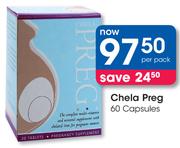 Chela Preg 60's Capsules
