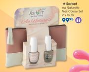 Sorbet Au Naturelle Nail Colour Set-2 x 15ml