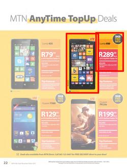 MTN : Y'ello Deals (1 Nov - 30 Nov 2015), page 22