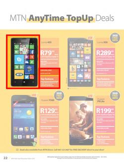 MTN : Y'ello Deals (1 Nov - 30 Nov 2015), page 22