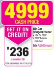 Camp Master Car Fridge/Freezer-45Ltr