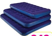 Camp Master Double Flocked Airbed-Each