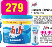 HTH Granular Chlorine 10+1Kg Free