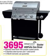 Megamaster Sizzler 400 Patio Gas Braai
