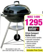 Weber 57Cm Compact Kettle Braai