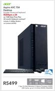 Acer Aspire AXC 704 Desktop Plus Mouse And Keyboard-On 1GB Data Price Plan