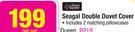 Always Home Seagal Double Duvet Cover-Per Set