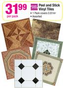 Simple Choice Peel And stick Vinyl Tiles-Per Pack