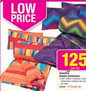 Assorted Double Comforters-200x200cm Per Set
