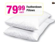 Featherdown Pillows-Each