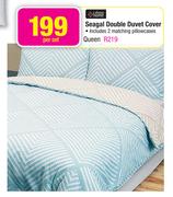   Always Home Seagal Queen Duvet Cover-Per Set