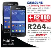 2x Samsung Trend Neo