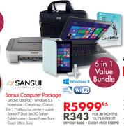 Sansui 6-In-1 Computer Package