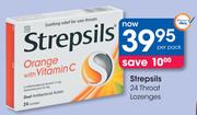 Strepsils 24 Throat Lozenges-Per Pack