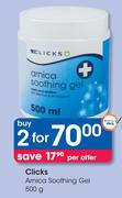Clicks Arnica Soothing Gel-2x500g