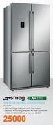 Smeg 463L Stainless Steel 4 Door Fridge FQ60XPE