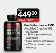 GNC Pro Performance AMP Amplified Creatine 189-130 Tablets per Pack
