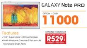 Samsung Galaxy Note Pro-On My Gig 1