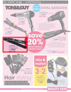 Clicks : Beauty Fair (18 Aug - 20 Sep 2014), page 23