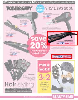 Clicks : Beauty Fair (18 Aug - 20 Sep 2014), page 23