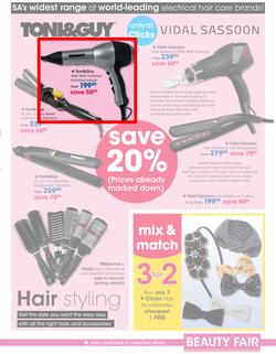 Clicks : Beauty Fair (18 Aug - 20 Sep 2014), page 23