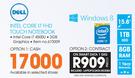 Dell Intel Core i7 FHD Touch Notebook
