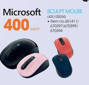 Microsoft Sculpt Mouse (43U 00004)-Each